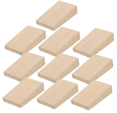Cunei per Manico in Legno 10 Pezzi Beige per Asce e Utensili