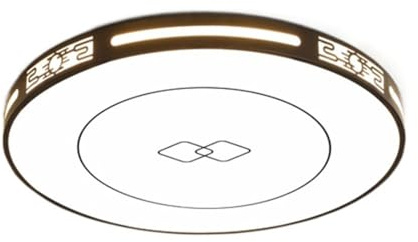 MQDLJSE Illuminazione a Pannello Piatto Sottile per Soggiorno, in Acrilico, a Basso Profilo, con Montaggio a Filo, Luce LED Rotonda da 24 W per soffitto, Illuminazione Semi-incassata in st
