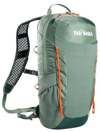 Tatonka Active Pack 10 - Kleiner, Leichter Rucksack mit Mehreren Fächern und Taschen, Trinkblasenfach und 10 Liter Volumen