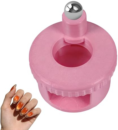 Strumento Magnete per Unghie Bacchetta Rotante per Gel Unghie | Magnete per Unghie Fai da Te Per Donne Principianti Casa Viaggio Salon Arte Pittura e Design