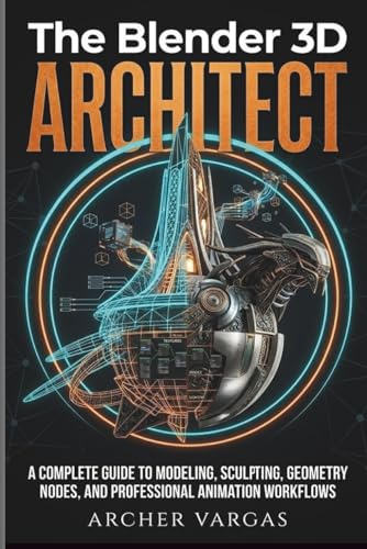 The Blender 3D Architect: A Complete Guide To Modeling, Sculpting, Geometry Nodes, And Professional Animation Workflows
