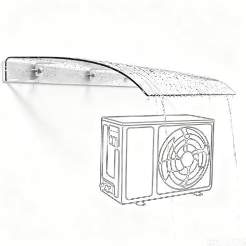 Auvent De Porte De Fenêtre Marquise De Porte Couverture D'abri De Pluie Invisible
