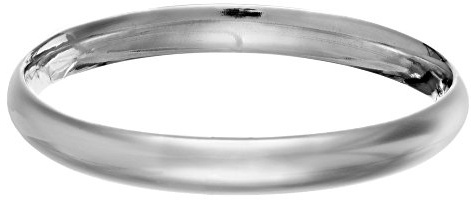 Silverly 925 Sterling Silber Klobiger Geschlossener Armreif 12Mm D-Form Design | Klassisches Schlichtes Silberarmband für Damen | Breite Slip-On Stapelarmreifen | Geschenke für Ehefrau Mama Tante