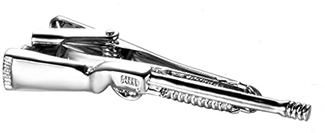 Hellery Krawattenklammer Krawattennadel Tie Clip Muster Schmuck, Style A