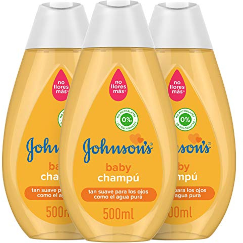 Johnson's Baby, Shampoo - 3 x 500 ml