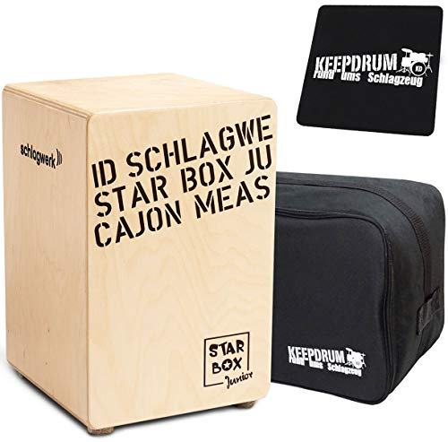 Schlagwerk CP400 SB Cajon + Keepdrum Tasche + Sitzpad