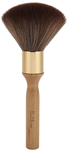 Brosse de plumeau de Cou, plumeau de Cou largement utilisé pour Le Salon de Coiffure pour Le Salon de Coiffure pour Le ménage(Couleur du Bois)