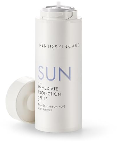 IONIQ SUN SPF 15 Sonnenschutz | Effektiver, wasserfester UVA/UVB-Schutz in 60 Sekunden | Kartusche für den IONIQ ONE Sprayer | Sofort einziehend, transparent & schützend | Vegan & ohne Zusatzstoffe