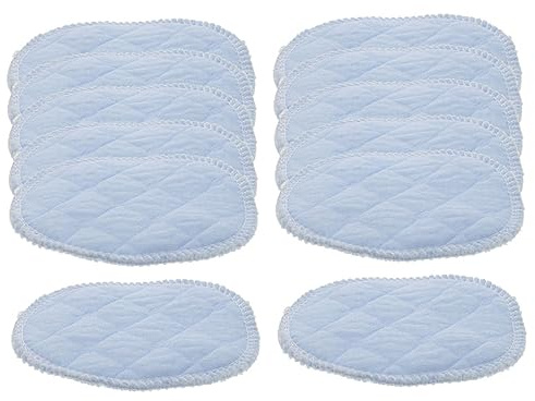 ifundom Assorbilatte Confezione Lavabili in Cotone Coppette e Riutilizzabili Confortevoli Bianco, Leggere da 20 Unitá per Allattamento al Seno
