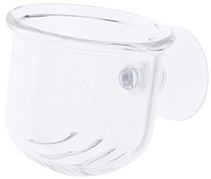 Alimentador de peces para acuario, gusano vivo transparente, gusano de sangre, taza de alimentación de alimentos, tipo 2