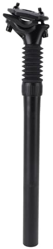 ZAWELIYO Tige de Selle Suspendue en Alliage D'aluminium, Réglable, Amortissant Les Vibrations, 25,4 X 350 Mm, 30,4 Mm, Confortable, pour Vélo de Route