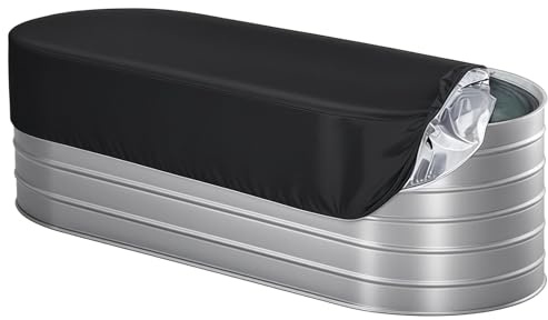 Cloth Pool Cover, Waterproof, Dust & Sun Protection, Oval Shape, Aluminum Base, 420D 6 Ft Oxford for Above Ground Pools, Suitable for 6 Ft Pools, Year-Round Use