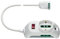 Vimar FP00517.C.B Presa multipla con interruttore automatico di protezione 10 A, 2 Biprese Sicury, 1 presa universale, cavo 1,5