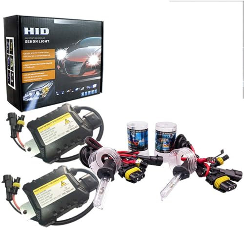 PolarLander 1 Paire HID Xenon Kits De Voiture Phare Slim Ballast Xénon Ampoule Ballast Conversion H7 Couleur Température 6000 K