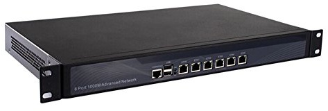 Partaker 1U Firewall Pfsense Mikrotik 6 Intel Ethernet 4G RAM 32G SSD Z87 with Intel Core I3 4160 R15
