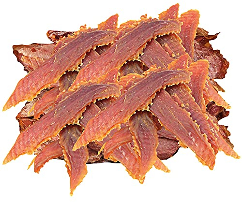 Schecker Dörrfleisch für Hunde - 100% feinste Entenbrustfilets - sehr mager - Diätfutter - Diät - 400g