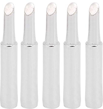 5 Pièces Pointes de Fer à Souder, Kit de Fer à Souder 900M-T, Pointes à Souder Durables Sans Plomb 4C Pour Cartes de Circuits Imprimés