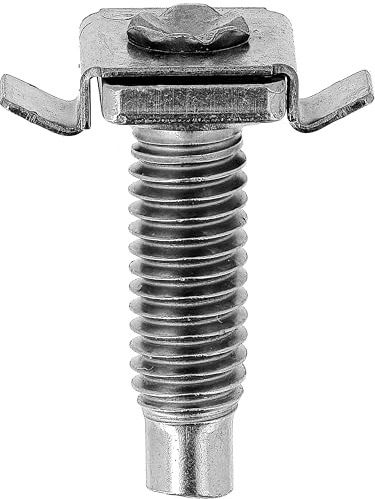 Restagraf - Vis en Cage avec Écrou Clipsable M6-1.00 x 20 mm - Fixation pour Tôle ou Châssis - Compatible avec Fiat, Peugeot (Certains Véhicules) - Réf. 1401