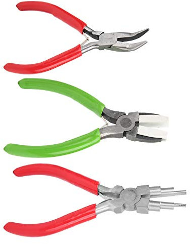 Alicates de nailon de punta plana Alicates para fabricar fianzas se oxidan duraderos con acero con alto contenido de carbono