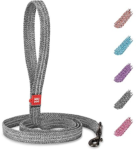 Reflektierende Hundeleine Große Hunde, Hundeleine Mittelgroße Hunde - Hundeleine Kleine Hunde Leine Reflektierend & Hundeleine für Welpen - Klassische Hundeleinen aus Recycelter Baumwolle