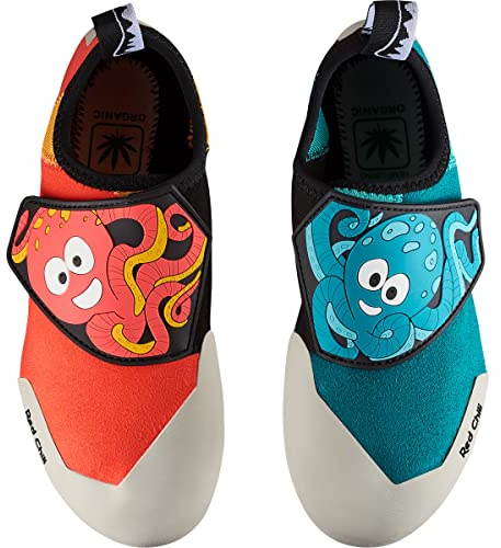 Red Chili Kinder Pulpo Kletterschuhe, Blue-red, EU 37-38