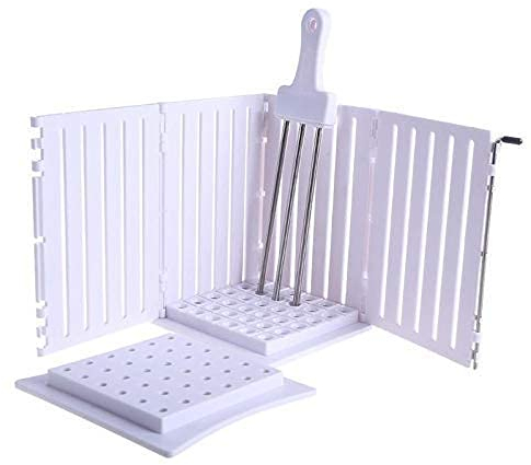 Pratico BBQ 36 Fori Spiedo di Carne Kebab Maker Box Strumenti per Barbecue BBQ Kebab Maker Machine Carne di Manzo Maker Spiedini