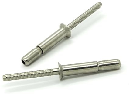 IERO - Rivetti Strutturali ad Alte Prestazioni IERO LOCK Inox A2/Inox A2 Testa Svasata 6.4x23.5mm - Box da 200 pezzi