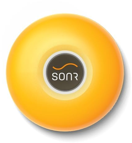 SONR Lettore musicale subacqueo aperto per nuotatori, cuffie da nuoto, lettore MP3 impermeabile a conduzione ossea, cuffie per nuoto subacqueo con Bluetooth (giallo)