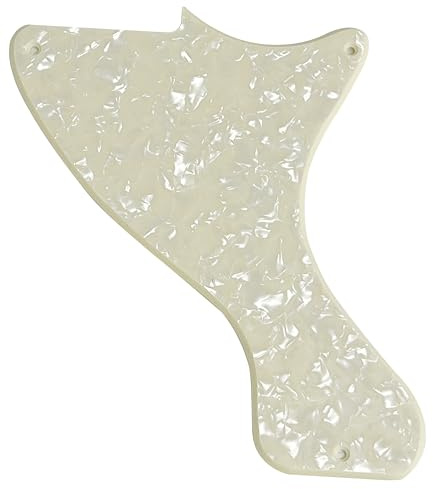 Für Gibson JR LP Les Paul Junior Gitarren-Pickguard Schlagbrett (1-lagig, cremefarbene Perle)