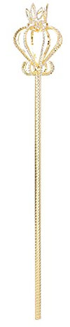 JOINPAYA 1stk Aus Strass Pinata-füller Babyspielzeug Bauch Zaubererhut Hexenstab Partyartikel Für Stick-fee Cosplay- Stern Glühen Strasssteine Golden