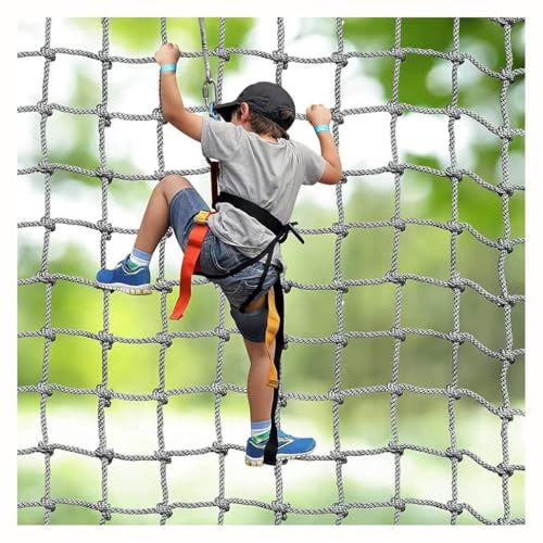 Rete di corda di canapa for bambini, reti di sicurezza for arrampicata, rete di sicurezza for bambini, protezione decorativa, rete di corda da 10 mm a 10 cm rete balcone(1 * 1m)
