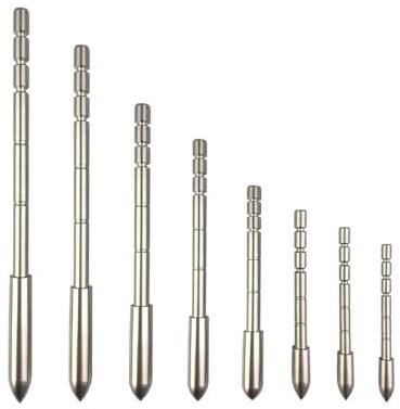 ZSHJGJR 12pcs Pfeilspitzen Jagdspitzen Bogenschießen Pfeil Tipps Einfügen Pfeilspitze für 4,2 mm Carbon Pfeil Shaft Pfeilspitze Tipps