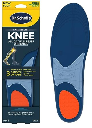 Dr. Scholl's Knee Pain Orthotics for Men Shoe Size 8-14