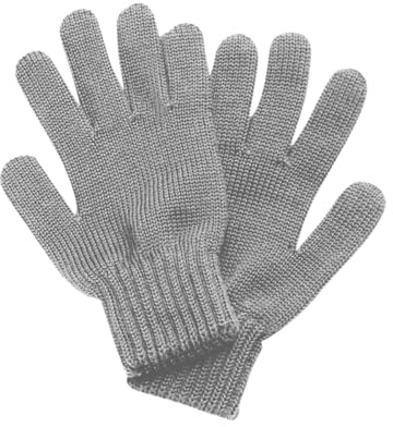 maximo KIDS-Fingerhandschuhe, Strick Made in Germany Merino