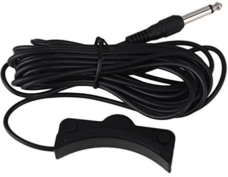 Zengxue Kompakter Akustischer Klassischer Gitarrenverstärker Tuner Schallloch-Tonabnehmer 6,3-mm-Schnittstelle Gitarrentonabnehmer Akustik