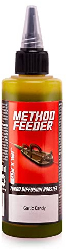 Tandem Baits karp foder fiskfoder attraktor metod feeder Diffusion Turbo Booster, 100 ml söt vitlök