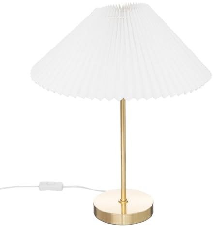 Atmosphera – Lampe Jiling aus Metall, Höhe 47 cm, Weiß