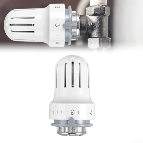 4pcs Radiador Termostático Cabeza Calentador Control Termostato Válvula de Calefacción Herramienta (4)