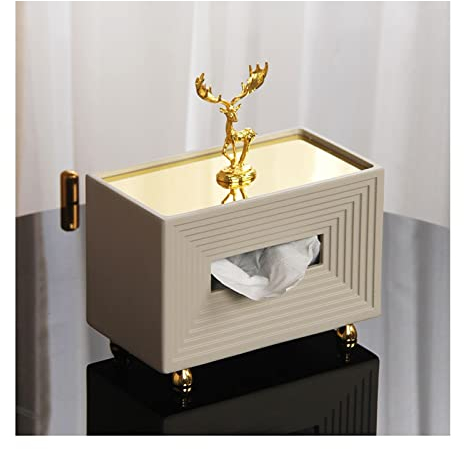 Multifunktionaler Tissue-Box-Halter Dreidimensionale Taschentuchbox-Abdeckung, modern, kreativ, Kunstharz, Zuhause, Wohnzimmer, Tischdekoration, Taschentuch-Aufbewahrungsbox, Büro, Desktop-Dekor, Tasc