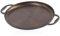 Padella per paella lucida Mahlzeit 35 cm | padella in ghisa con due manici | padella per grill, grill a gas, padella per paella da forno