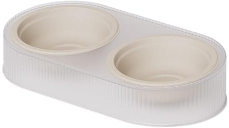 Gamelles de Nourriture et d'eau pour Chiens, Chats et Chiens | Double gamelle pour Chat d'intérieur, Double gamelle pour Chat pour Chiot et Chaton