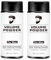 Lot de 2 poudres de texture de cheveux pour homme, poudre coiffante, légère, non collante, volumisante, pour homme, ajoute de la texturation et du volume aux cheveux avec tenue moyenne, finition mate