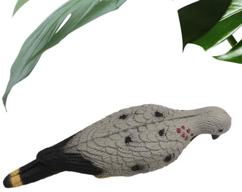3D Pigeon Target - 8 Tum Lättvikt, Foam Animal Beten, Bågskytte Targets | Realistisk Lockfågelmodell, Skytteövningar Stake Mount | Självläkande För Slingshot Airgun Bow Backyard