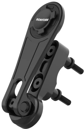 Rokform Motorcycle Perch Mount, Fits Most Harley's, Metrics, and Indian Cruisers, Secures Cell Via RokLock and Built-in Magnet (Black)