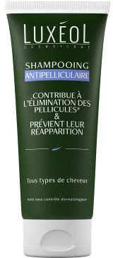 LUXÉOL - Shampooing Antipelliculaire - Élimine & Prévient La Réapparition Des Pellicules - Respecte Le Cuir Chevelu - Tous Types De Cheveux - Fabriqué En France - 200ml