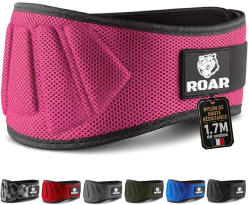 Roar® Gewichthebergürtel Herren und Damen, Lifting Belt for Gym, Powerlifting Gürtel Gewichtheben, Weightlifting Belt, Deadlift Belt, Crossfit Gürtel, Fitness Belt Men, Power Belt…