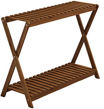KDDEON Blumenständer Indoor,Blumentreppe Massivholz,Blumenregal Balkon,Pflanzentreppe Bodenstehend,Blumentopf Display Rack Lagerregal