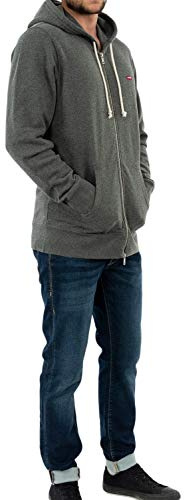 Levi's Sweatshirt för män med dragkedja, Kolljung Xx, S