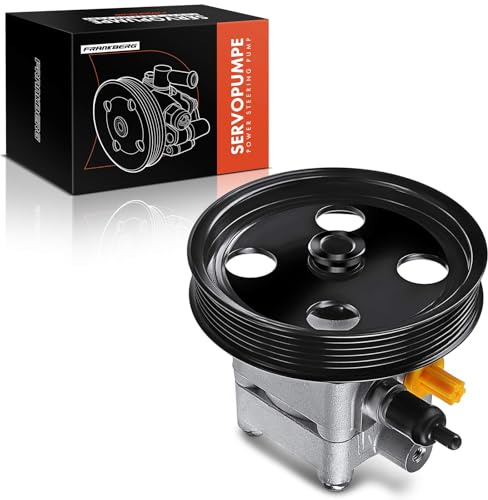 Frankberg Servopumpe Hydraulikpumpe Lenkung Mit Riemenscheiben Kompatibel mit S40 I VS 1.6L-2.0L 2000-2003 V40 Kombi 645 1.6L-2.0L 2000-2004 Replace# 3524419
