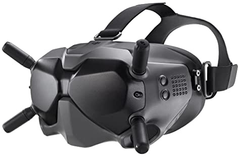 DJI FPV - Goggles V2, DJI FPV-Drohnenpiloten-Viewer, hochauflösende Bildübertragung, Augmented-Reality-Viewer für Drohnenfernsteuerung, Multi-Antenne für sofortige Übertragung, Unisex-Kinder, Grau